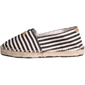 Toni pons Espadrilles 'Blanes' noir / blanc naturel