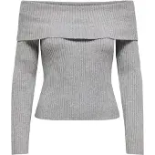ONLY Pull-over 'ONLKatia' gris