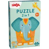Haba Jeux ' 2 in 1 Elefantastisch! ' mélange de couleurs
