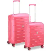 Modo By Roncato Ensemble de bagages 'Starlight 3.0' rose clair / blanc