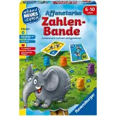 Ravensburger Jeu pour enfants La bande des chiffres à la force du singe