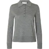 Selected Pull-over 'SLFThea' gris chiné