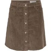 Noisy May Ronnie A Shape Skirt Marron XS Femme