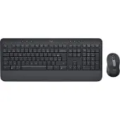 Logitech Signature MK650 for Business - Ensemble clavier et souris - sans fil - 2.4 GHz, Bluetooth LE - AZERTY - Belgique - Graphite
