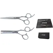 E-Kwip Talent Set Kappersschaar 5.75 + Effileer 5.75 (14.60 cm)