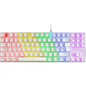 Mars Gaming Mk80 Switch Red Gaming Mechanical Keyboard Italian Blanc