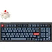 Keychron V5 Max Qmk/via Rgb Wireless Mechanical Keyboard English Bleu,Noir