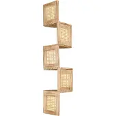 Beliani Alder (19 x 19 x 101 cm)