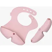 B.Box Silicone Bib bavoir Blush 4m+ 1 pcs