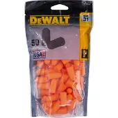 DeWalt DPG12BG50EU Bouchons D'oreille Jetables En Mousse SNR32
