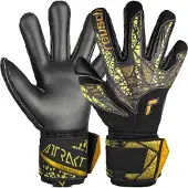 Reusch Gants de sport 'Attrakt Duo Finger Support' jaune / or / noir