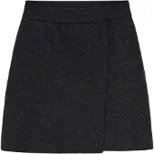 Armedangels Jupe 'Darlaa' noir chiné