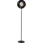 Lucide Hannelore - lampadaire - Ø 30 x 149,6 cm - noir