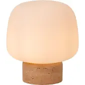 Lucide ANSTON – Lampe de table – 1 x E14 – Opale