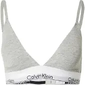 Calvin Klein Lv00qf8498 Triangle Bra Gris XS Femme