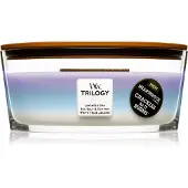 Woodwick Trilogy Calming Retreat bougie parfumée avec mèche en bois (hearthwick) 453.6 g