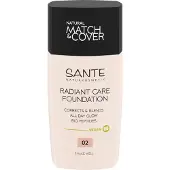 Sante Naturkosmetik Sante-Naturkosmetik Maquillage-du-visage Foundation-PowderFond de teint éclat 002 30 ml (483,67 € / 1 l)