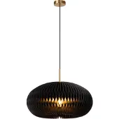 Lucide ARMONI – Luminaire suspendu – Ø 52 cm – 1xE27 – Noir