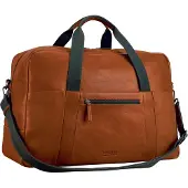 Leonhard heyden Cuir sac de voyage Hamburg Travel Bag Cognac brun