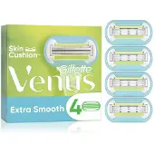 Gillette Venus Extra Smooth lames de rechange 4 pcs