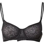 DKNY Modern Lace Unlined Demi Bra Noir 32 / C Femme