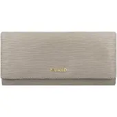 PICARD Cuir porte-monnaie Calais 1 Flap Wallet Cement taupe