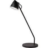 Lucide Milne - lampe de table - 16 x 31,7 x 42 cm - 8W dimmable LED inclus - noir