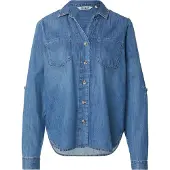 ONLY Chemisier 'ONLYasmin' bleu denim