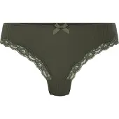 Hunkemoller Slip 'Lola' vert foncé