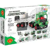 Alexander Toys Constructor PRO - Super Truck (10in1) - 867 pièces
