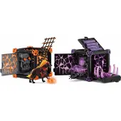 Schleich 42674 Battlecave et Figurine Hyène de lave