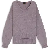 BOSS pour femme. 50550464 Pull Fondyssa rose (L), Casuel, Polyamide