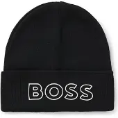 BOSS Bonnet avec logo en silicone imprimé pour enfant
