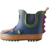 Next Bottes en caoutchouc bleu marine / cognac / olive / rouge vif