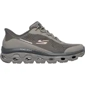 SKECHERS Glide Step Sole Glover Peak Hiking Shoes Marron EU 41 Homme