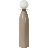 Lucide Figaro - lampe à poser - Ø 12 x 53,5 cm - gris