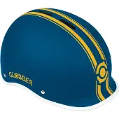 Globber Casque ULTIMUM Urban S/M, casque de protection pour enfants, tour de tête 51-55 cm, bleu pétrole