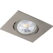 Eglo Spot LED réglable Saliceto carré - 6w - 4000K nickel mat