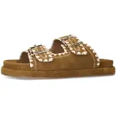 Manfield Mule beige / cognac