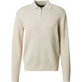 Jack & Jones Milano Stitch Half Zip Sweater Blanc 2XL Homme