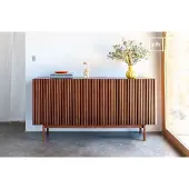 PIB Buffet en bois teinte noyer Pillar