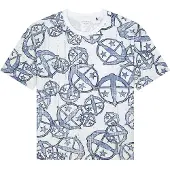 Schiesser T-Shirt ' 150 YEARS ' bleu / blanc