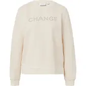Comma casual identity Sweat-shirt crème