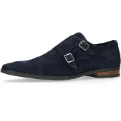 Manfield Chaussure à lacets bleu nuit