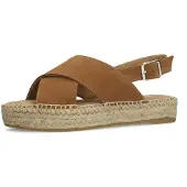 Manfield Sandales cognac