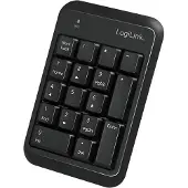 Logilink ID0201 Keypad Bluetooth, mit 17 Tasten, V5.1, schwarz