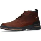 Manfield Bottines à lacets marron châtaigne