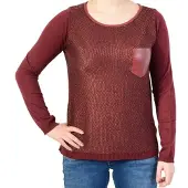 Le Temps des Cerises Pull Athena - Rouge