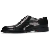 Manfield Chaussure à lacets noir