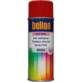 Belton Peinture aérosol RAL 3000 Rouge feu brillant 400ML SPECTRAL